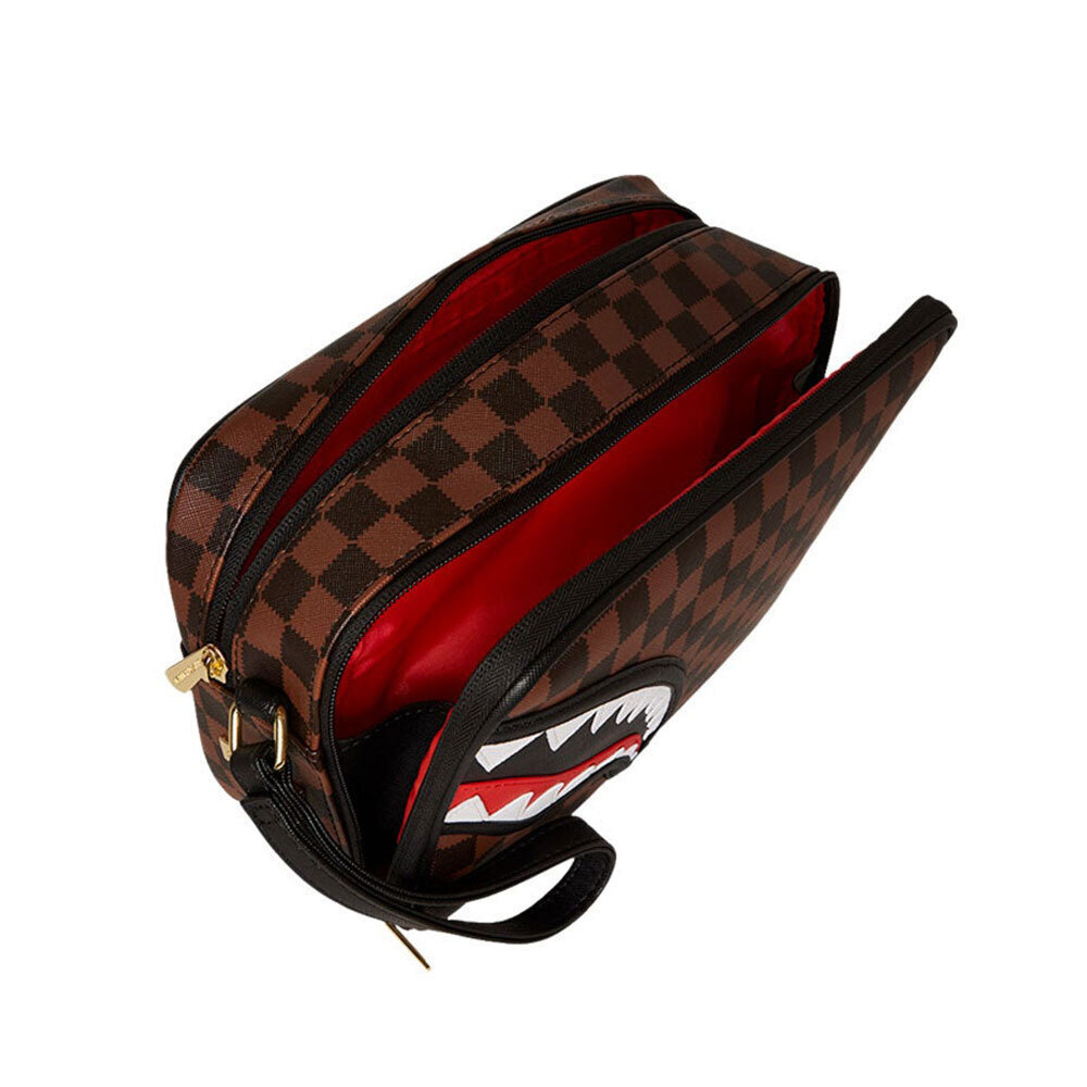  SPRAYGROUND Sawtooth Sharks In Paris Toiletry Brick Unisex Νεσεσέρ - 3