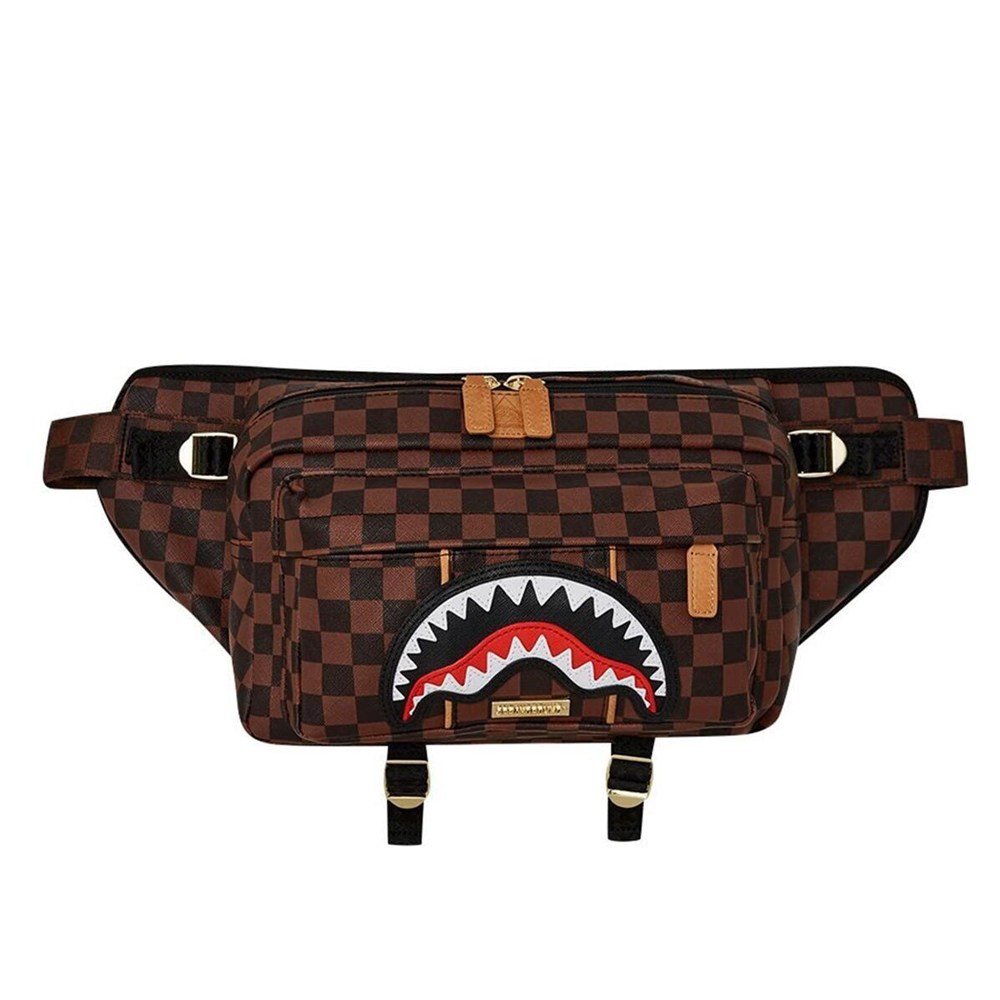 SPRAYGROUND Hennyville Cargo Crossbody Unisex Τσαντάκι Μέσης - Καφέ