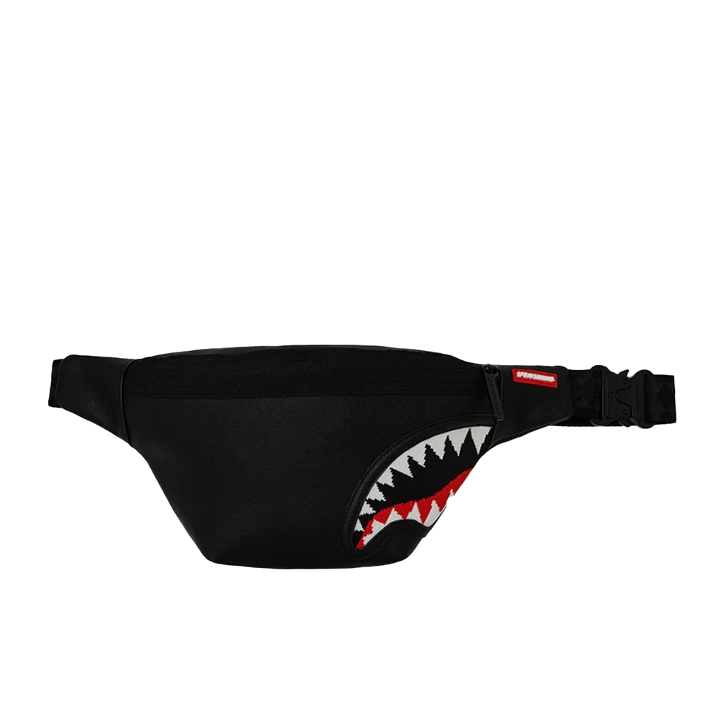SPRAYGROUND Fly Knit Mouth Savvy Crossbody Unisex Τσαντάκι Μέσης - Μαύρο
