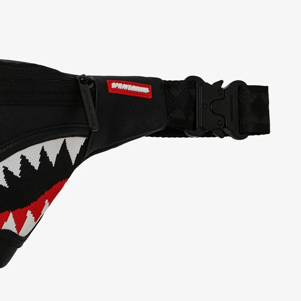 SPRAYGROUND Fly Knit Mouth Savvy Crossbody Unisex Τσαντάκι Μέσης - 4