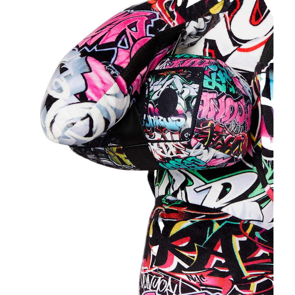 SPRAYGROUND Split Cybershark Moneybear Teddy Bear Unisex Backpack - 4