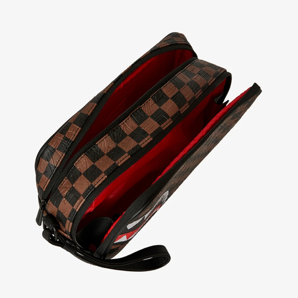 SPRAYGROUND Big City Emboss Toiletry Bag Unisex Νεσεσέρ - 4