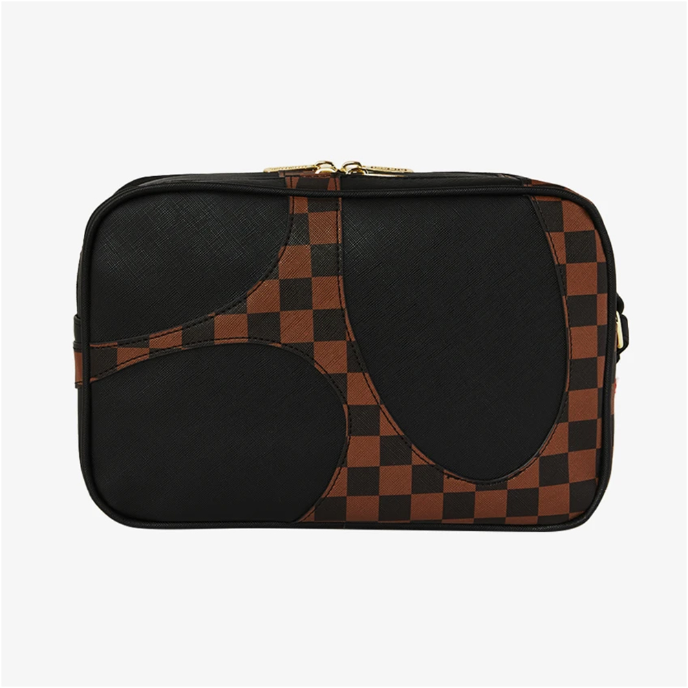 SPRAYGROUND Jetstream Brown Toiletry Bag Unisex Νεσεσέρ - 2