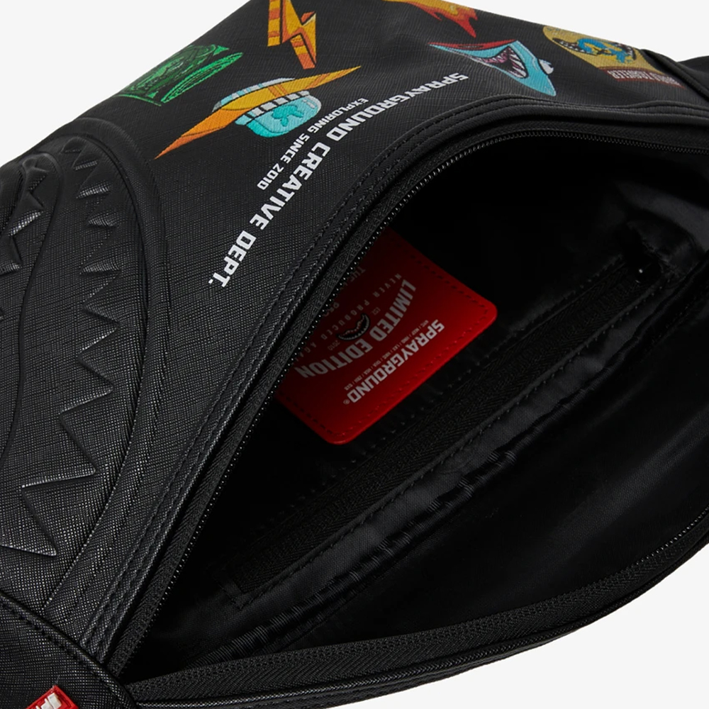 SPRAYGROUND Cargo Patches Savvy Crossbody Unisex Τσαντάκι Μέσης - 3