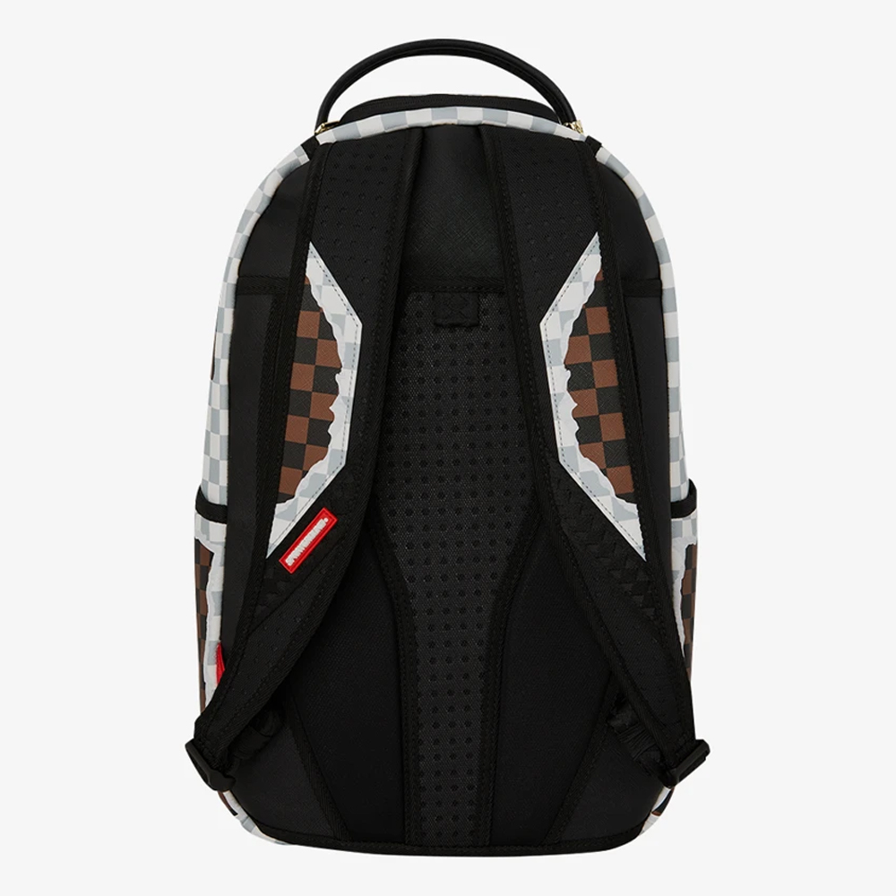 SPRAYGROUND Sip Brown And Cream Tear  DLXSV Unisex Backpack - 2