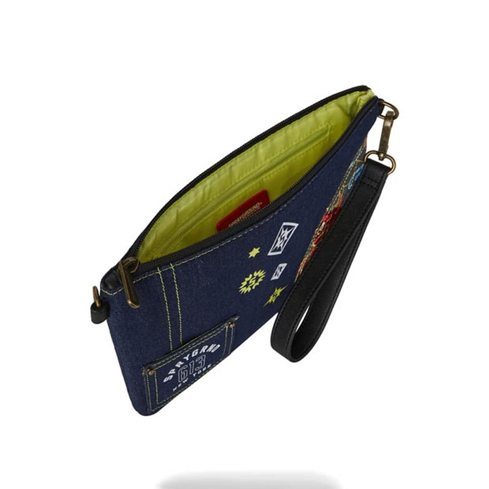 SPRAYGROUND Evisu Style Crossover Clutch Unisex Τσάντα Χιαστί - Χειρός - 3