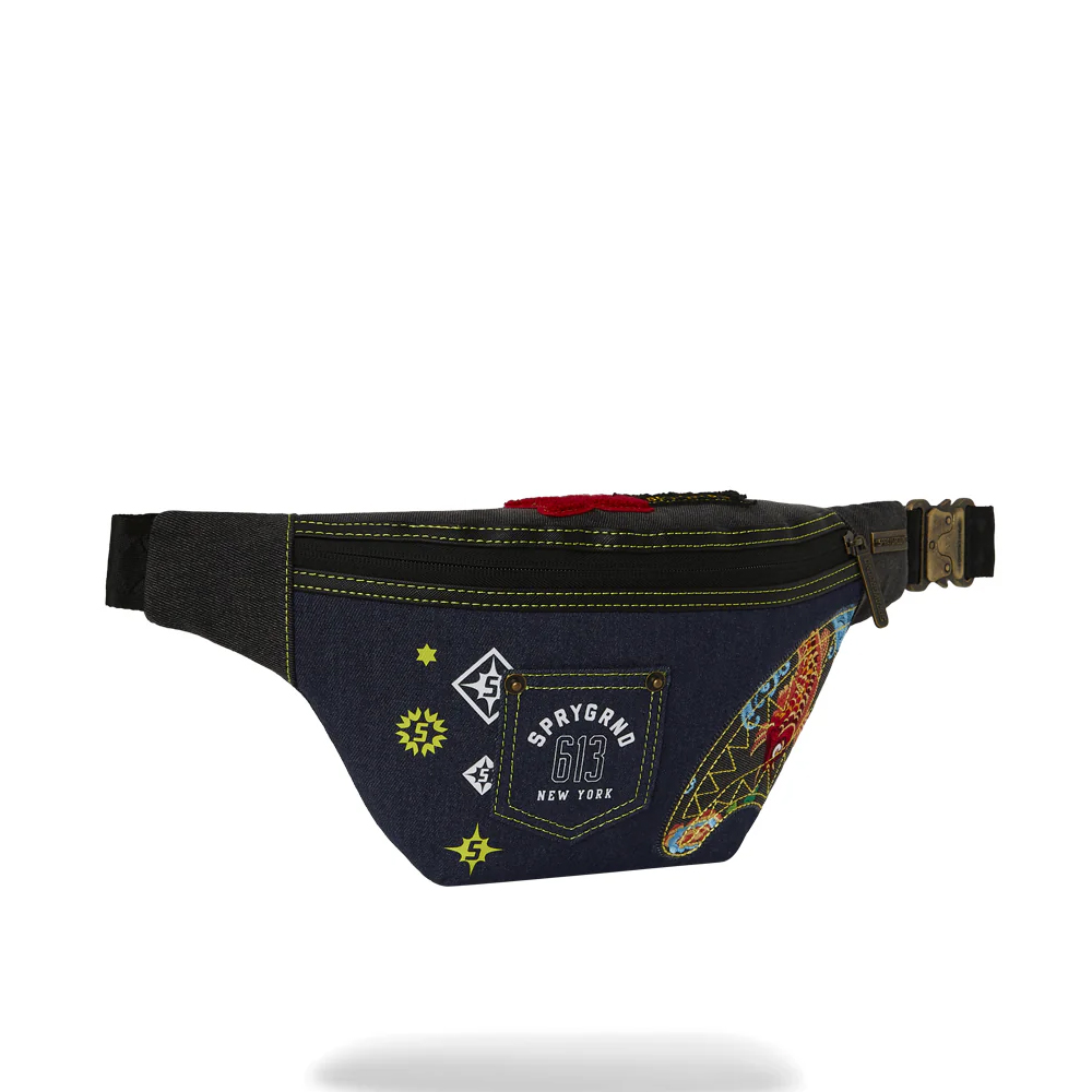 SPRAYGROUND Evisu Style Savvy  Crossbody Unisex Τσαντάκι Μέσης - 2