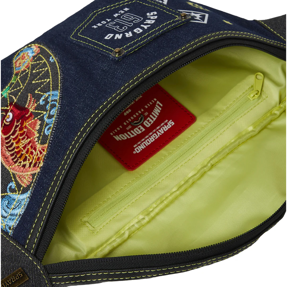SPRAYGROUND Evisu Style Savvy  Crossbody Unisex Τσαντάκι Μέσης - 3