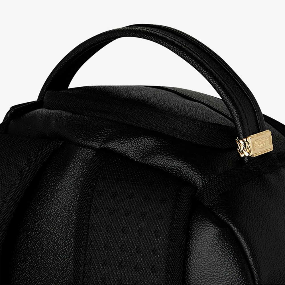 SPRAYGROUND Gold Drip Logo DLXSV Unisex Backpack - 4
