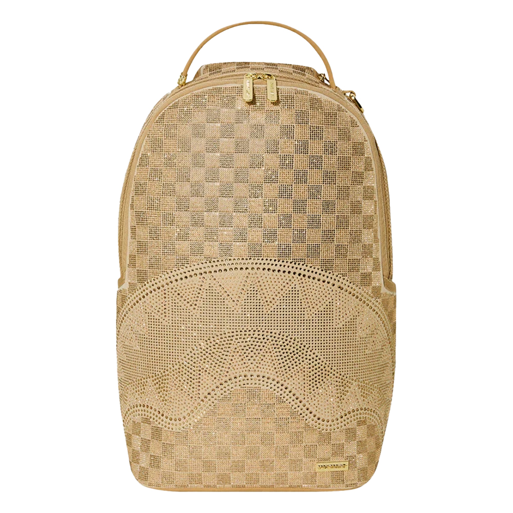 SPRAYGROUND 2 Tone Gold Trinity DLXSF Unisex Backpack - Χρυσό