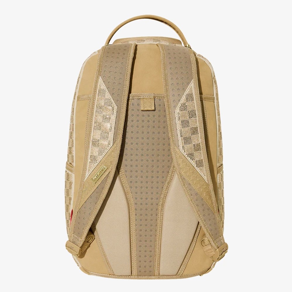 SPRAYGROUND 2 Tone Gold Trinity DLXSF Unisex Backpack - 2