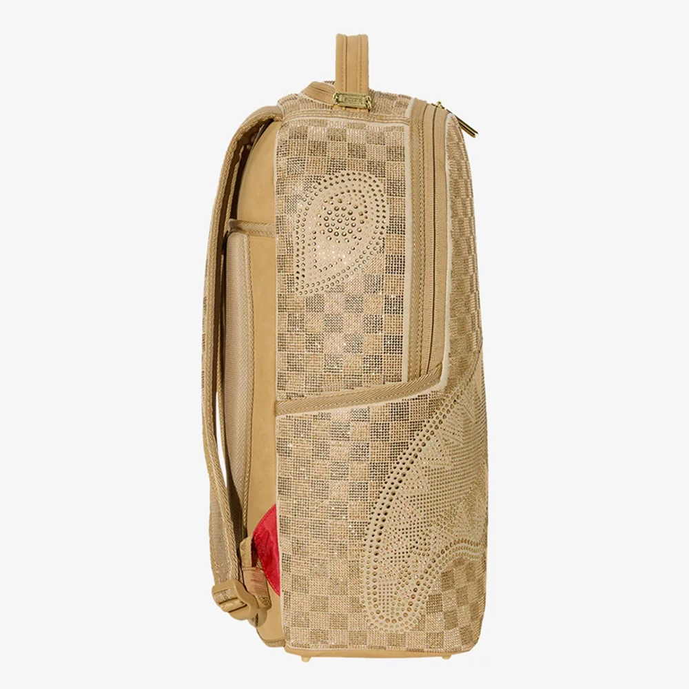 SPRAYGROUND 2 Tone Gold Trinity DLXSF Unisex Backpack - 3