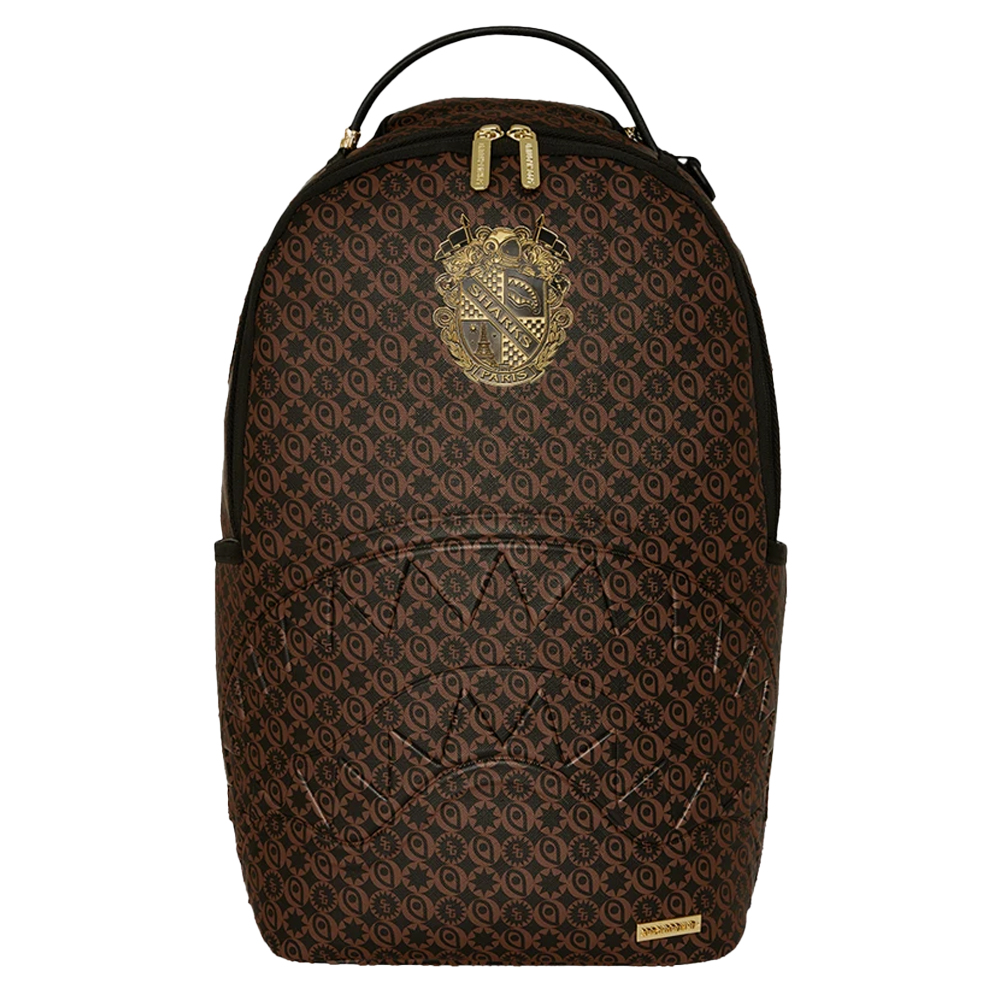 SPRAYGROUND Sharks South Of France DLXSV Unisex Backpack - Καφέ