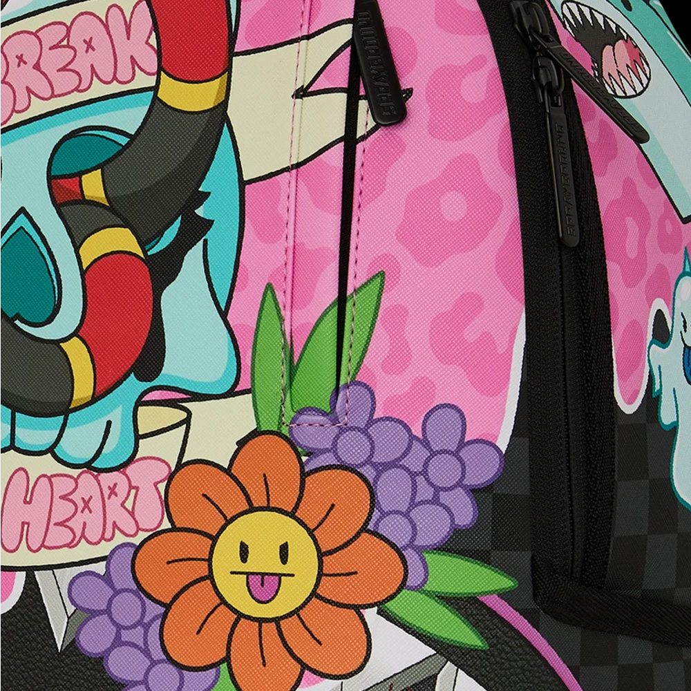 SPRAYGROUND Wtf Punk Rock Chick DLXSV Γυναικείο Backpack - 3