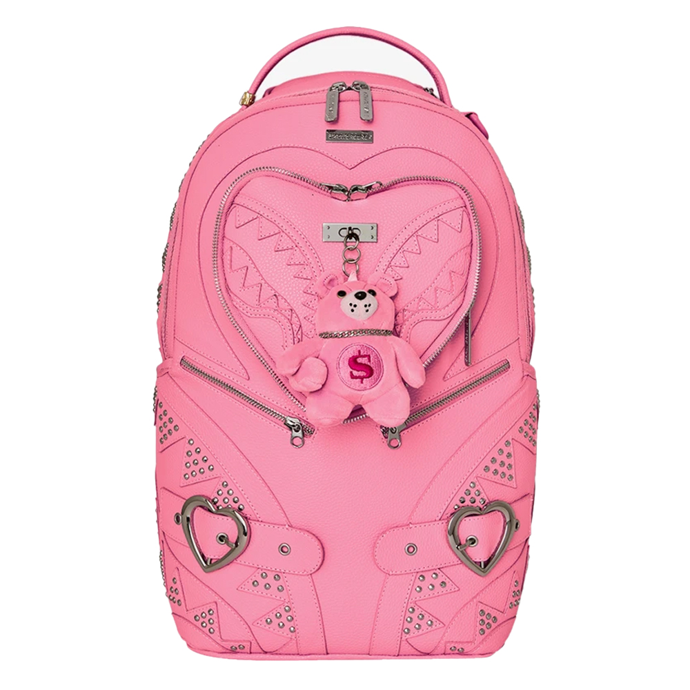 SPRAYGROUND Baby Bear Baddie V2 DLXSV Γυναικείο Backpack - Ροζ