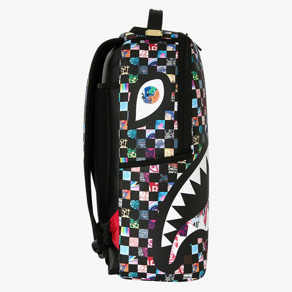 SPRAYGROUND Crazy Check DLXSV Unisex Backpack - 3