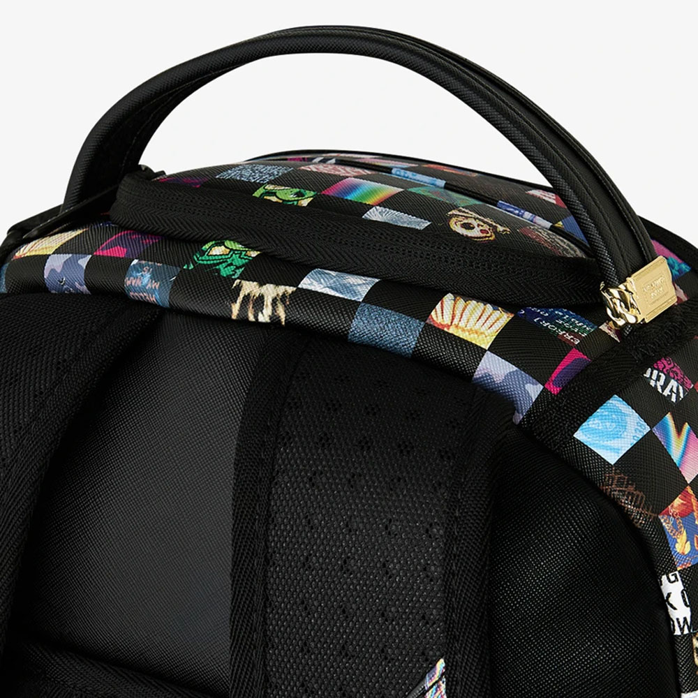 SPRAYGROUND Crazy Check DLXSV Unisex Backpack - 4