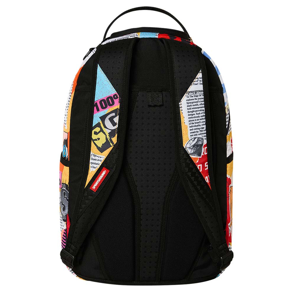 SPRAYGROUND Lips Magazine Collage DLXSR Unisex Backpack - 2