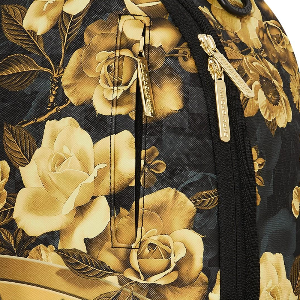 SPRAYGROUND Gold Floral Remix DLXSV Backpack - 4