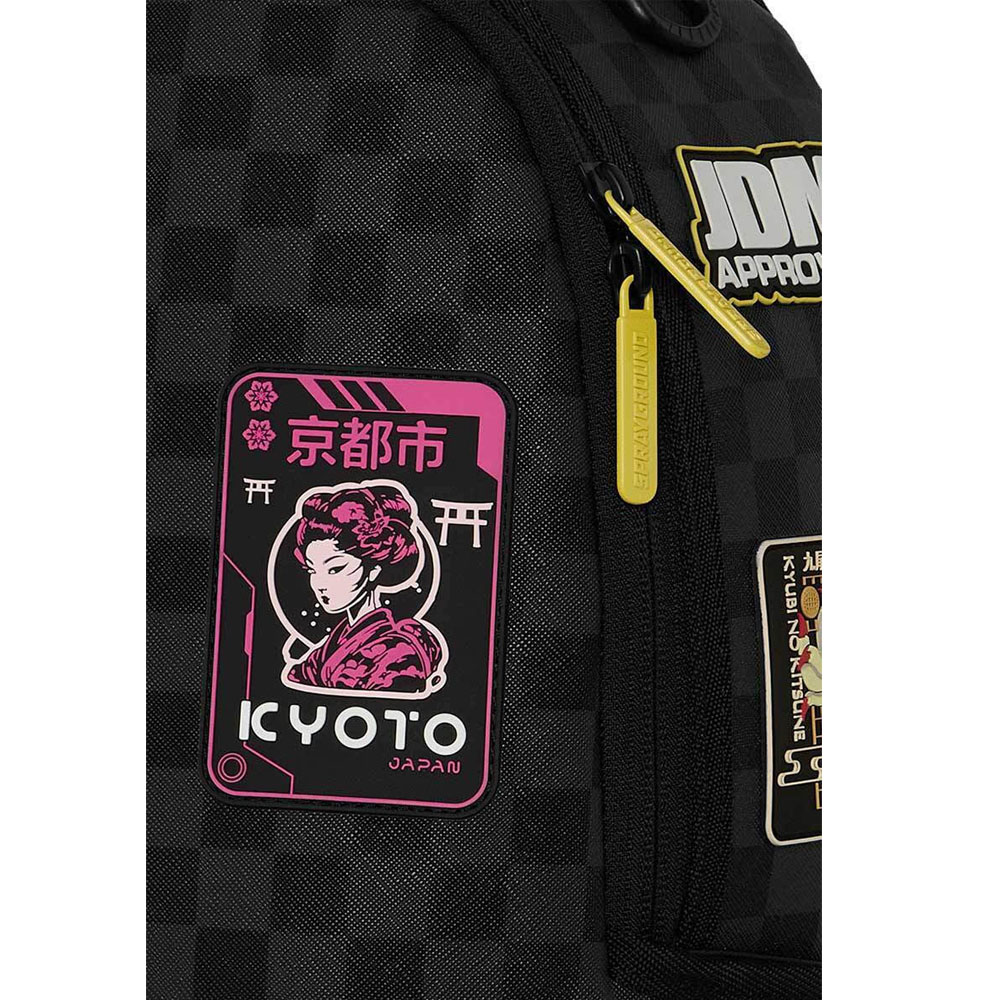 SPRAYGROUND Global Mogul Cyber Punk Japan Cities DLXXSV Unisex Backpack - 4
