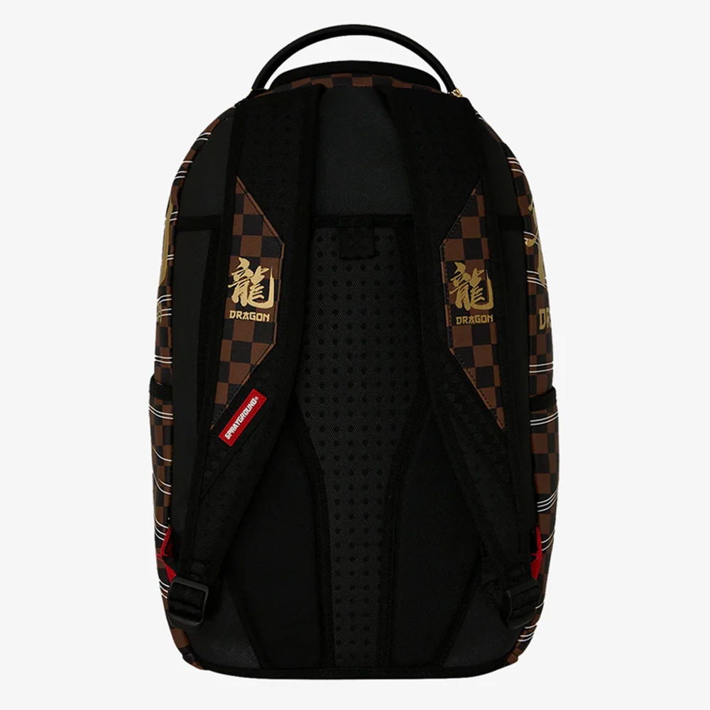 SPRAYGROUND Kung Fu Panda Po Checker Karate Kick DLXSV Unisex Backpack - 2