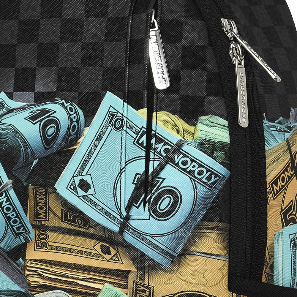 SPRAYGROUND Monopoly Money Stacks DLXSV Unisex Backpack - 4