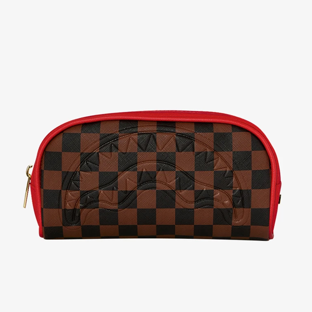 SPRAYGROUND Red Redemption Pouch Pencil Pouch Unisex Κασετίνα - 2