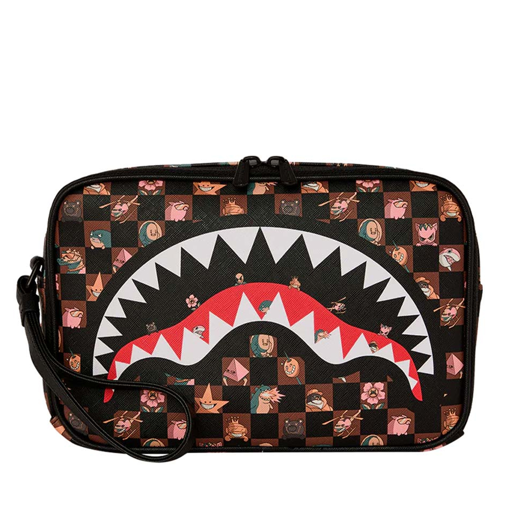 SPRAYGROUND Peeking Characters Remix Toiletry Bag Unisex Νεσεσέρ - Multi