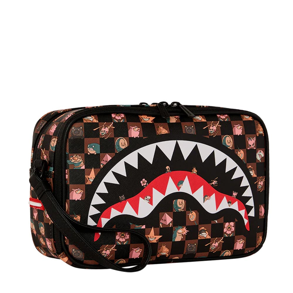 SPRAYGROUND Peeking Characters Remix Toiletry Bag Unisex Νεσεσέρ - 3