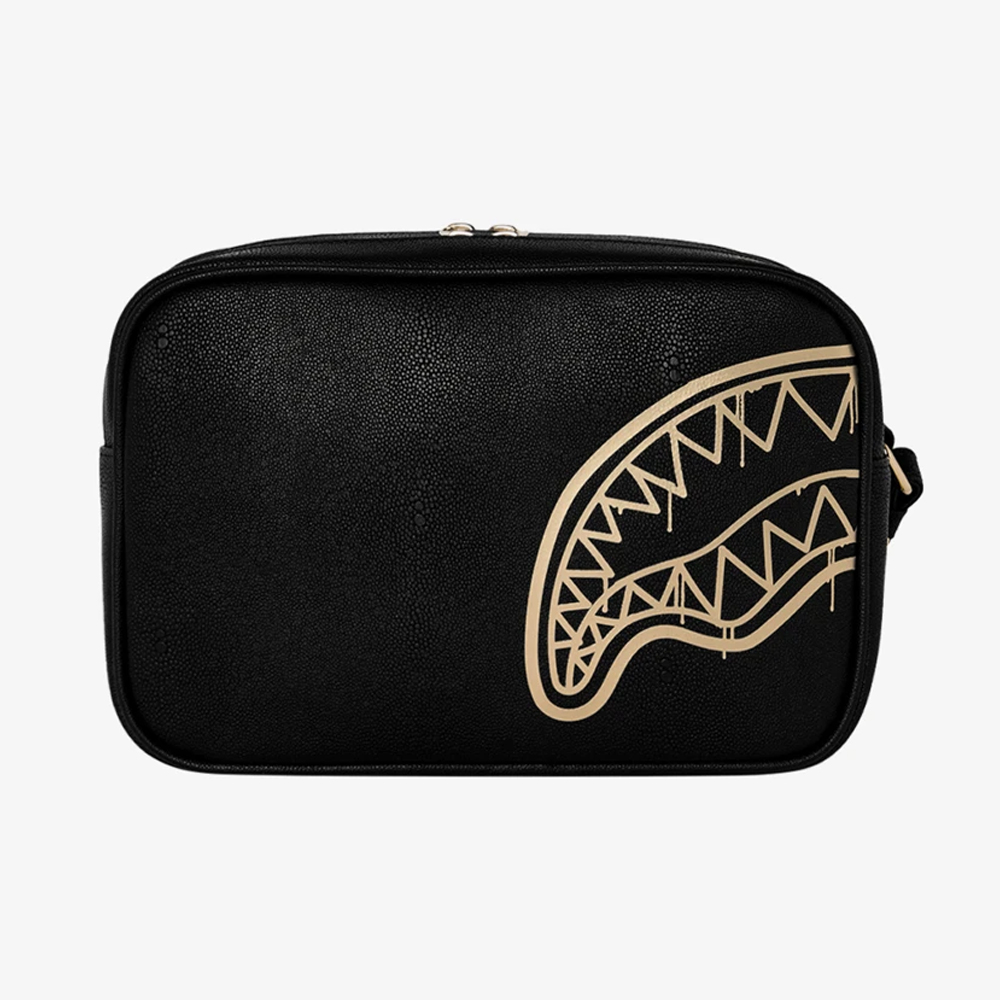 SPRAYGROUND That Gold Drap Toiletry Bag Unisex Νεσεσέρ - 2