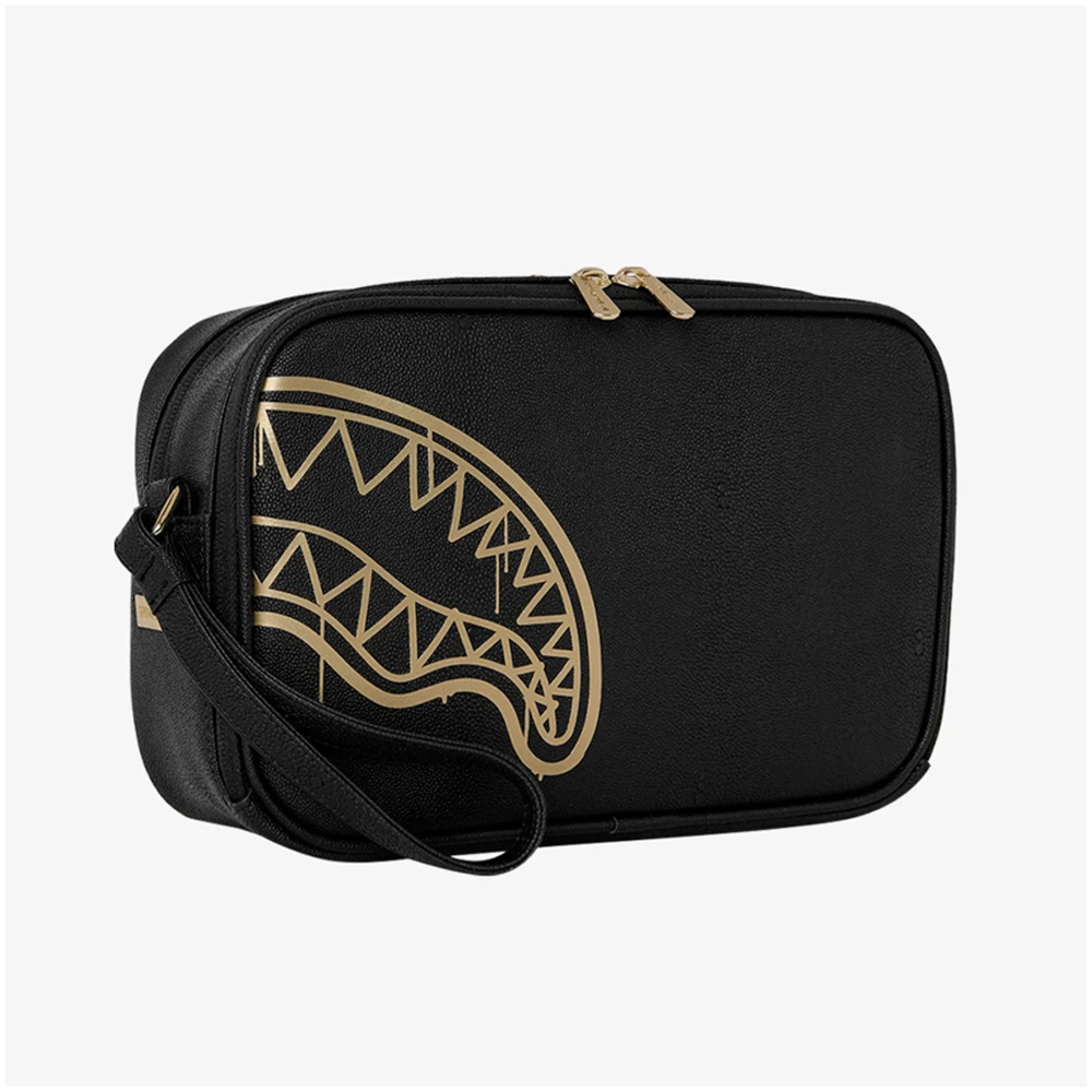 SPRAYGROUND That Gold Drap Toiletry Bag Unisex Νεσεσέρ - 3