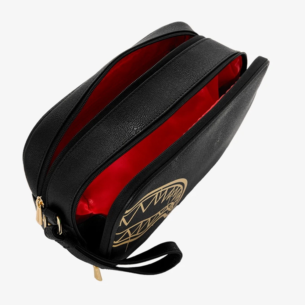 SPRAYGROUND That Gold Drap Toiletry Bag Unisex Νεσεσέρ - 4