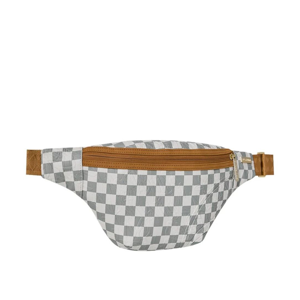 SPRAYGROUND 3am Cream Savvy Crossbody Unisex Τσαντάκι Μέσης - 2