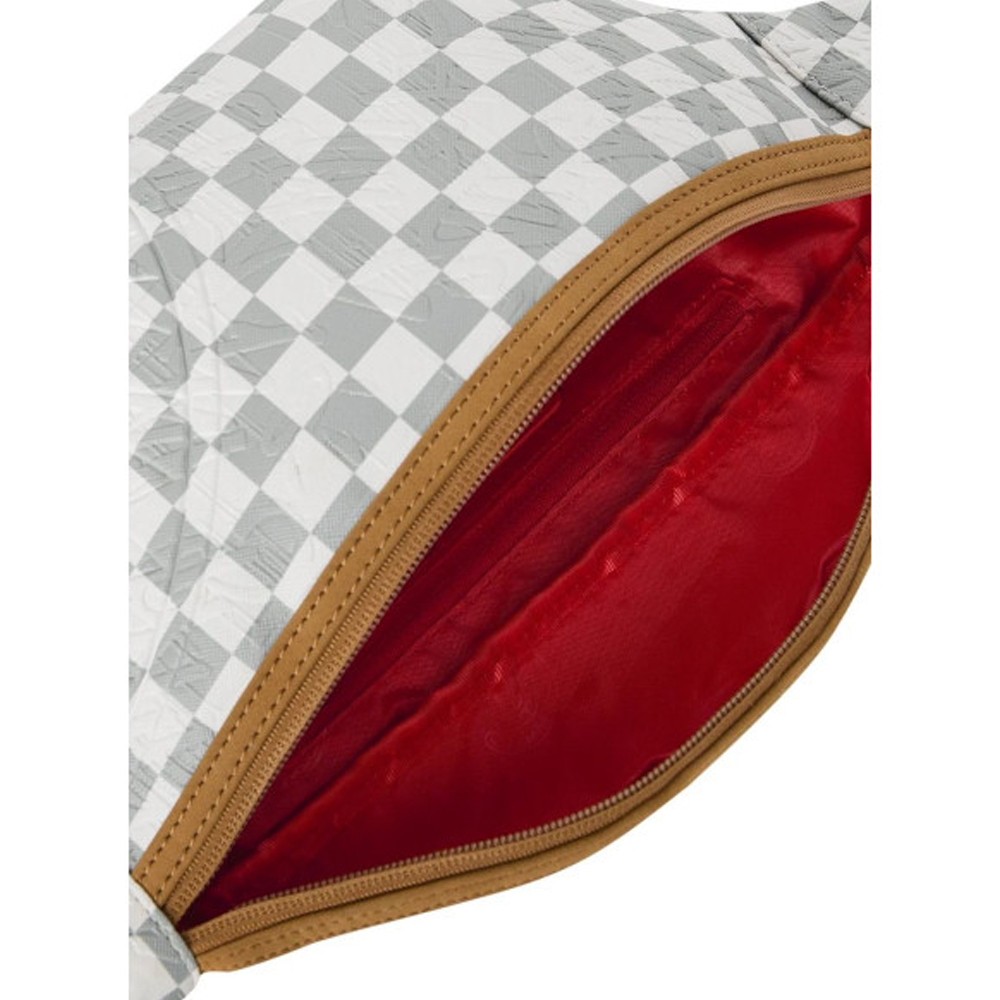 SPRAYGROUND 3am Cream Savvy Crossbody Unisex Τσαντάκι Μέσης - 3