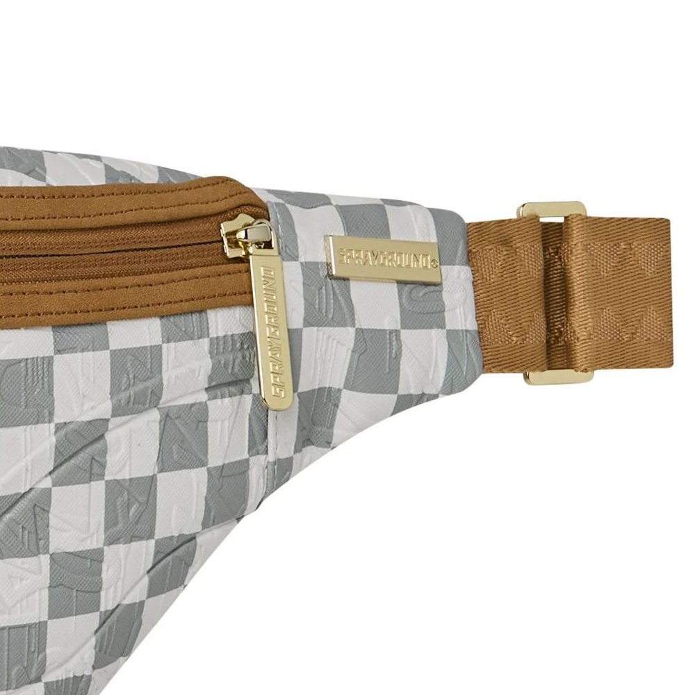 SPRAYGROUND 3am Cream Savvy Crossbody Unisex Τσαντάκι Μέσης - 4