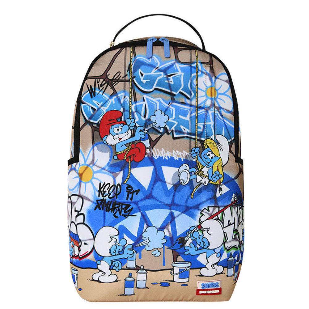 SPRAYGROUND Smurfs Art Party DLXSR Unisex Backpack - Multi