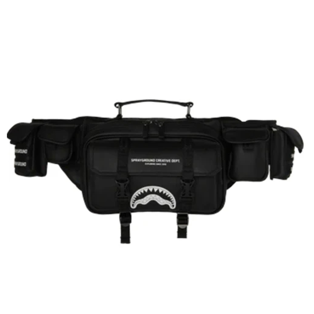 SPRAYGROUND Midnight Osaka Payload Crossbody Unisex Τσαντάκι Μέσης - Μαύρο