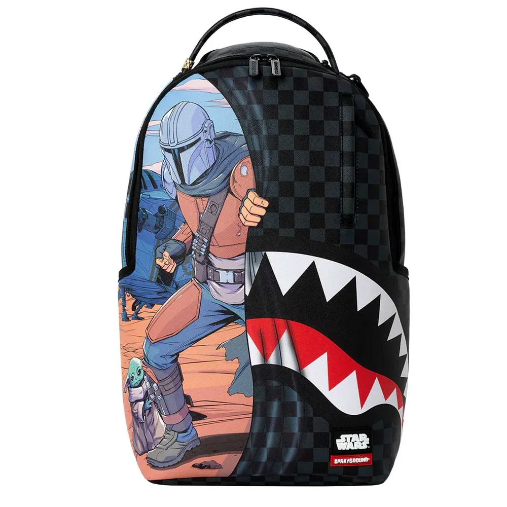 SPRAYGROUND Mando And Grogu Reveal DLXSV Unisex Backpack - Μαύρο