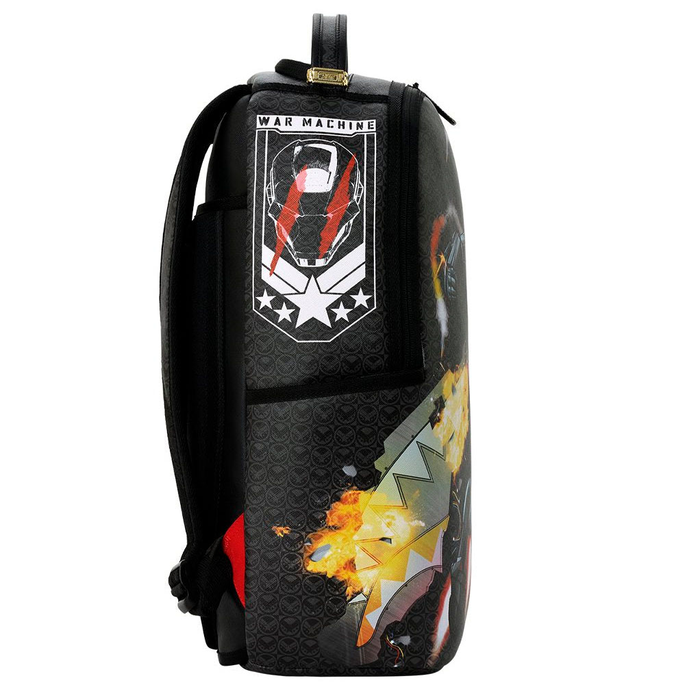 SPRAYGROUND Marvel Iron Manwar Machine Missle Airstream DLXSV Unisex Backpack - 3