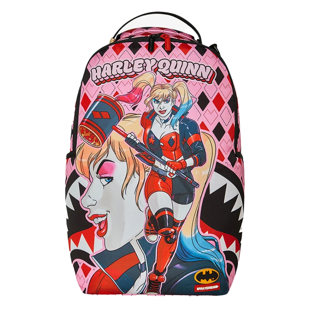 SPRAYGROUND DC Harley Quinn New Look DLXSR Unisex Backpack - Multi