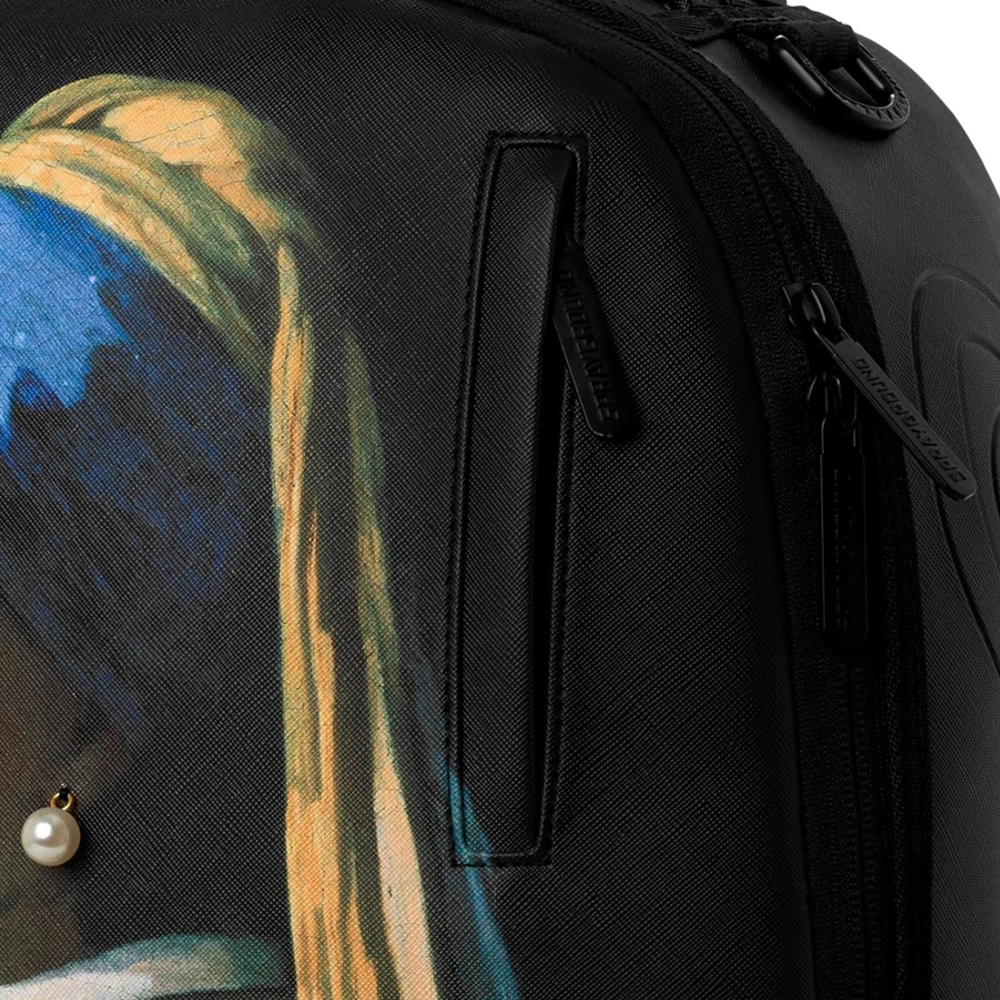 SPRAYGROUND Mauritshuis Museum Girl With A Pearl Earring DLXSV Unisex Backpack - 4