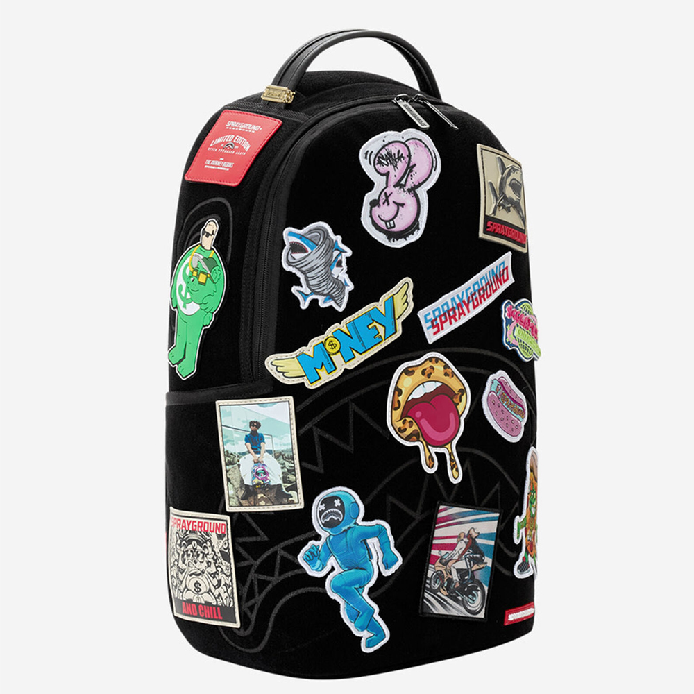 SPRAYGROUND Velcro Patch Stickers DLXS Unisex Backpack - 3