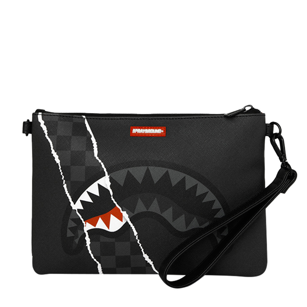 SPRAYGROUND Center Rip Reveal Crossover Clutch Unisex Τσάντα Χιαστί - Χειρός - 3