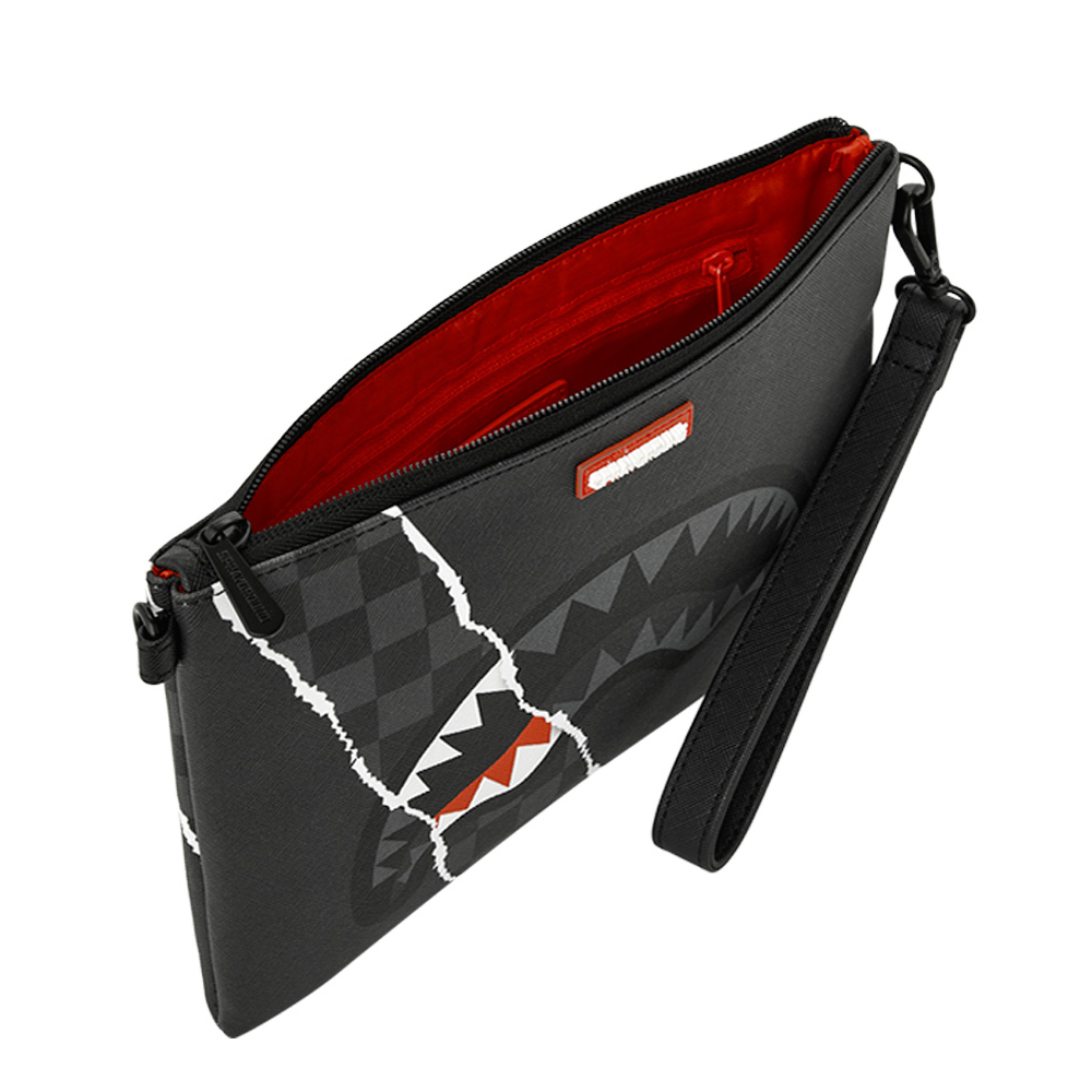 SPRAYGROUND Center Rip Reveal Crossover Clutch Unisex Τσάντα Χιαστί - Χειρός - 4