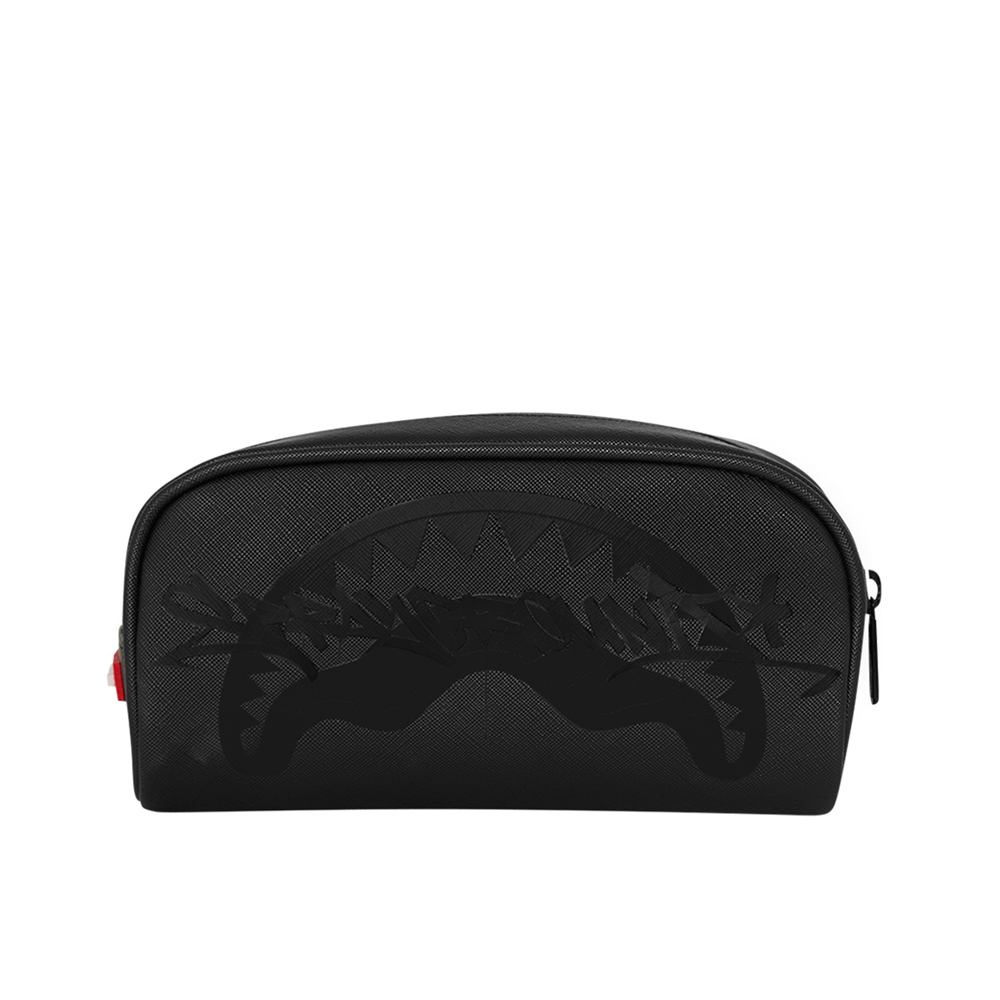 SPRAYGROUND Lux Black Ghost Drip Pencil Pouch Unisex Κασετίνα - Μαύρο