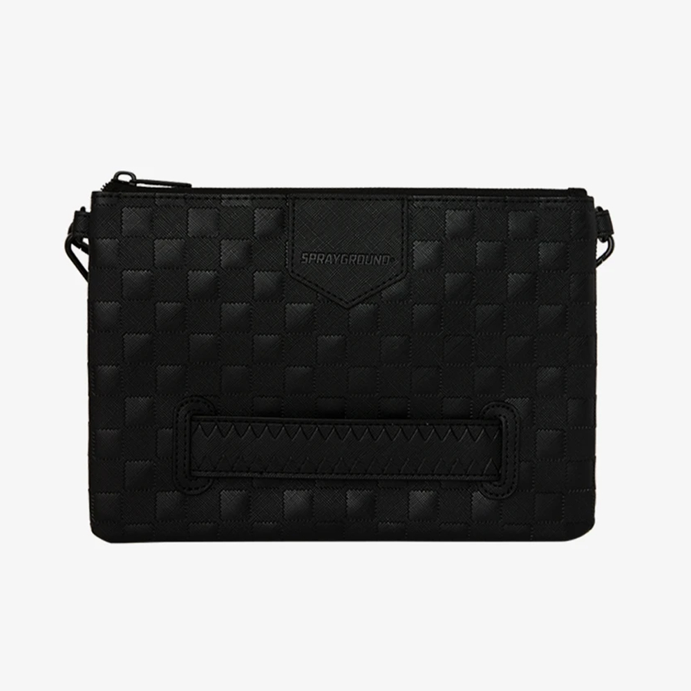 SPRAYGROUND Raised Check Crossover Clutch Unisex Τσάντα Χιαστί - Χειρός - 2