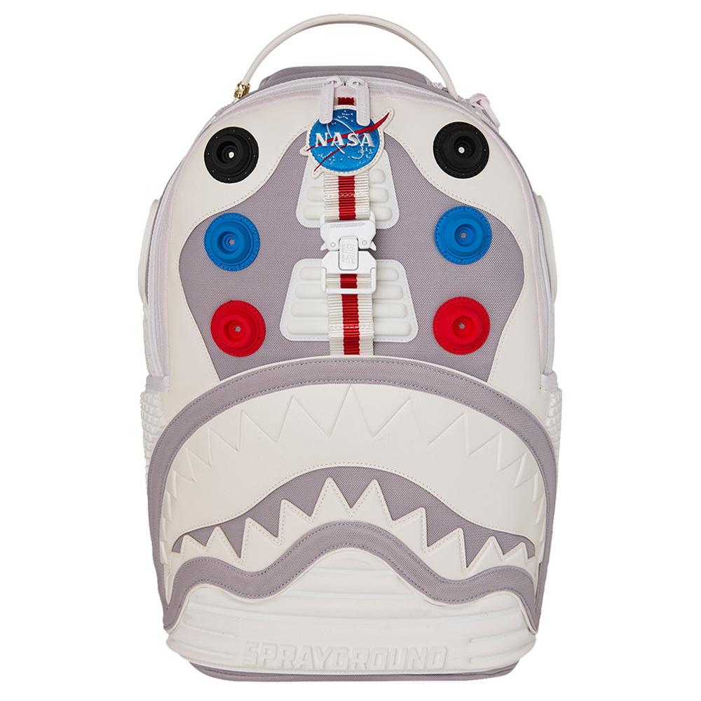 SPRAYGROUND NASA Space Suit Inspired DLXSV Unisex Backpack - Λευκό