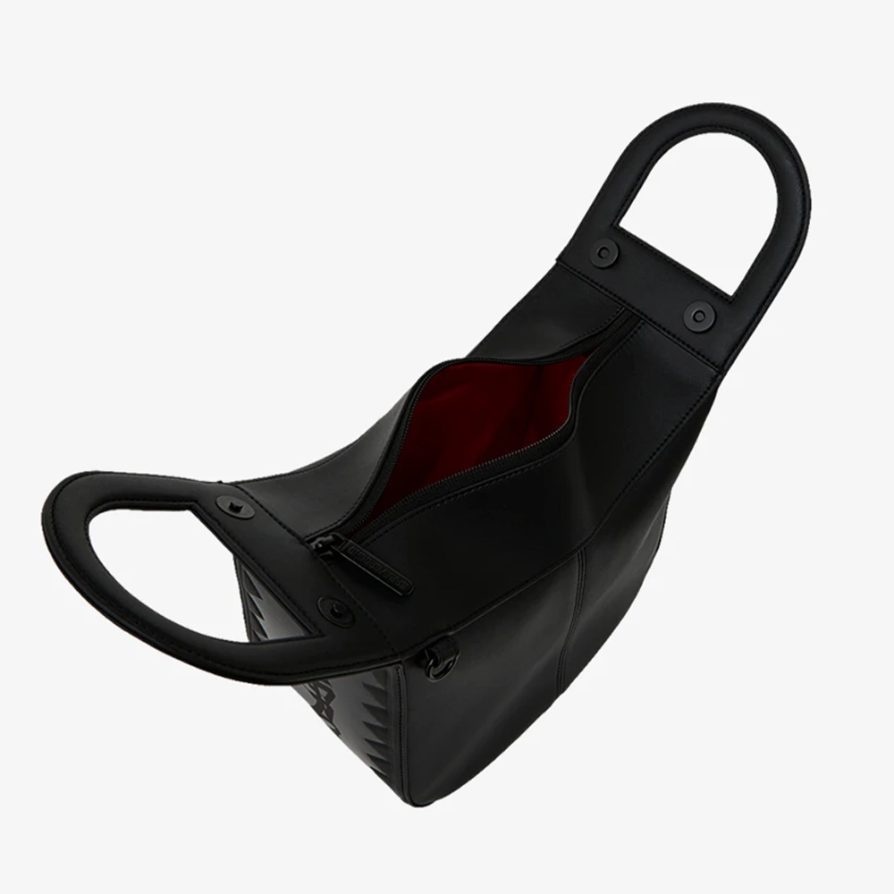 SPRAYGROUND Lux Black Ghost Drip Handbag Γυναικεία Τσάντα Χειρός - Ώμου - 3