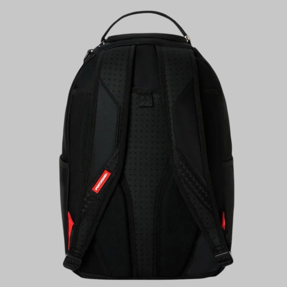 SPRAYGROUND Shark Central Embossed Black DLXSV Unisex Backpack - 2