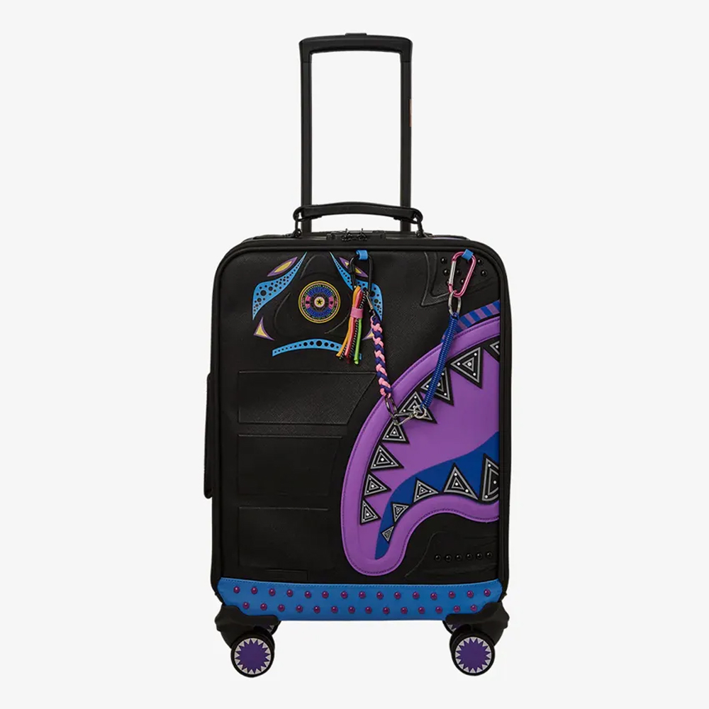 SPRAYGROUND Ai Wonderland Purple Luggage Unisex Βαλίτσα  - Multi